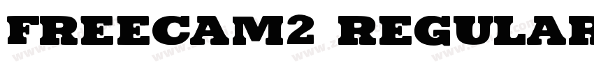 freecam2 Regular字体转换